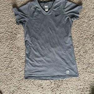 Nike Women's Charcoal Short Sleeve Tee